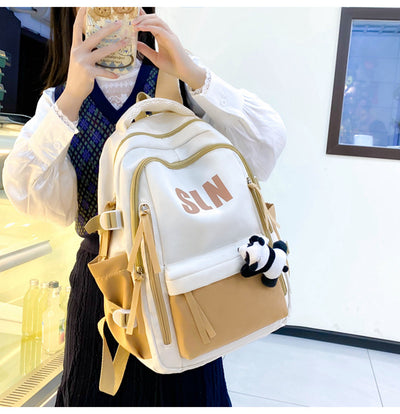 Mochila Escolar y de Viaje de Gran Capacidad Resistente al Polvo - Image 17