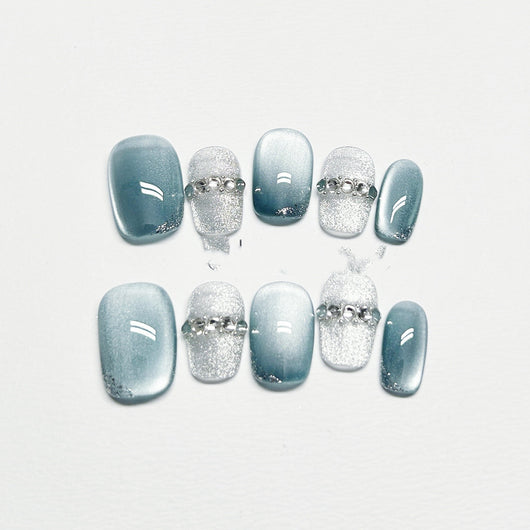 Uñas Postizas Blancas de Diseño Elegante y Alta Calidad - Image 8