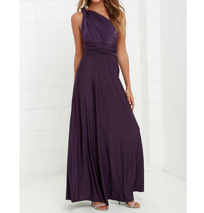 Vestido Largo Backless Multiusos para Fiestas y Bodas - Image 30