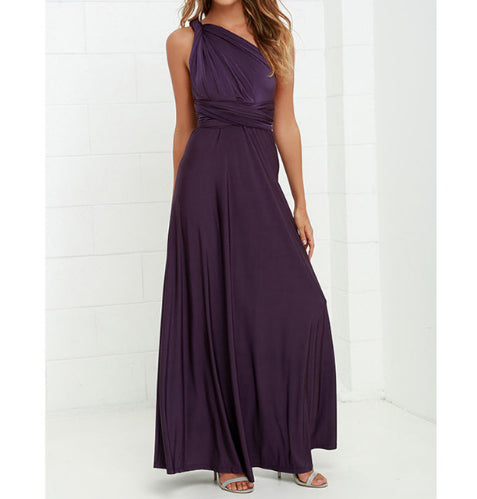 Vestido Largo Backless Multiusos para Fiestas y Bodas - Image 30