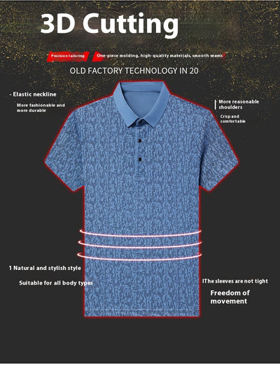 Polo Ejecutivo Hombre Manga Corta Tela Ligera - Image 22