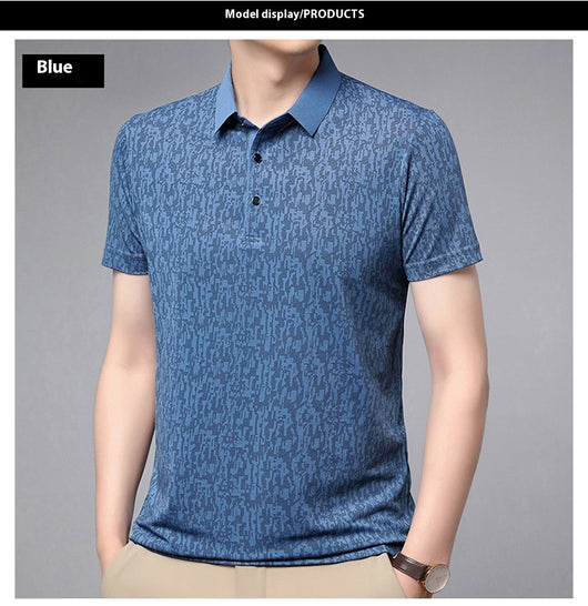 Polo Ejecutivo Hombre Manga Corta Tela Ligera - Image 34