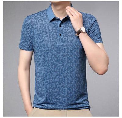 Polo Ejecutivo Hombre Manga Corta Tela Ligera - Image 35