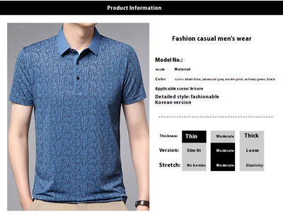 Polo Ejecutivo Hombre Manga Corta Tela Ligera - Image 38