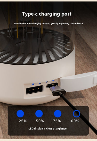 Lámpara LED Recargable para Tienda de Campaña - Luz Ambiental Portátil - Image 9