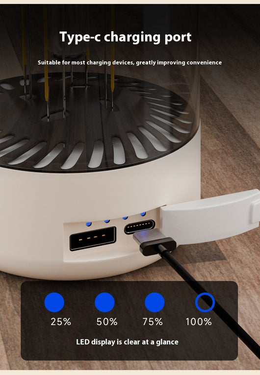 Lámpara LED Recargable para Tienda de Campaña - Luz Ambiental Portátil - Image 9