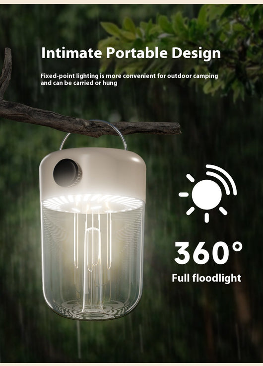 Lámpara LED Recargable para Tienda de Campaña - Luz Ambiental Portátil - Image 10