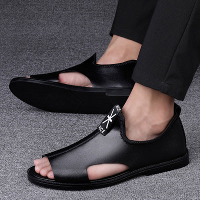 Sandalias de Cuero Premium para Hombre - Playa y Uso Diario Antideslizantes - Image 12