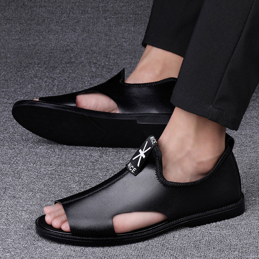 Sandalias de Cuero Premium para Hombre - Playa y Uso Diario Antideslizantes - Image 12