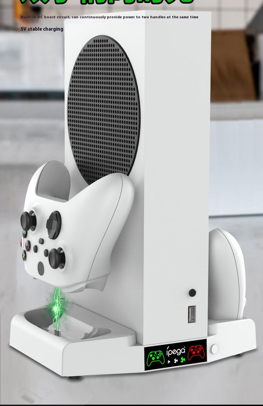 Almohadilla Refrigerante Multifunción con Ventilador, Soporte para Auriculares y Luces LED - Image 30