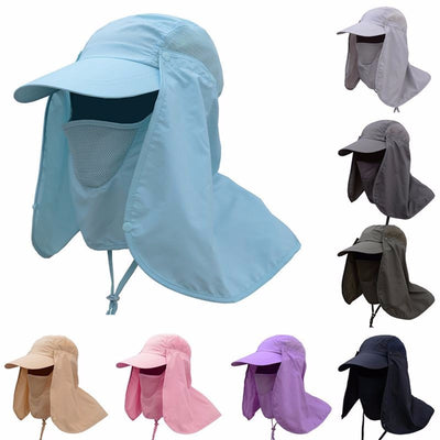 Gorra Deportiva Anti-UV con Visera para Ciclismo, Pesca y Montaña - Image 14