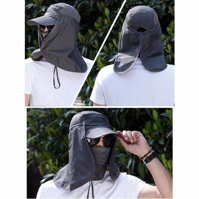 Gorra Deportiva Anti-UV con Visera para Ciclismo, Pesca y Montaña - Image 16