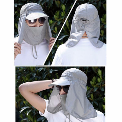 Gorra Deportiva Anti-UV con Visera para Ciclismo, Pesca y Montaña - Image 17