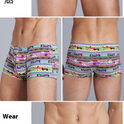 Boxers Ice Silk con Estampado Moderno - Image 29