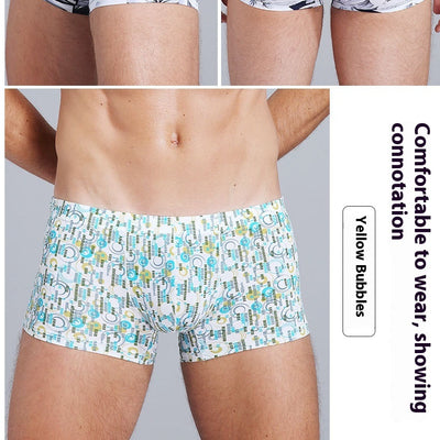 Boxers Ice Silk con Estampado Moderno - Image 32
