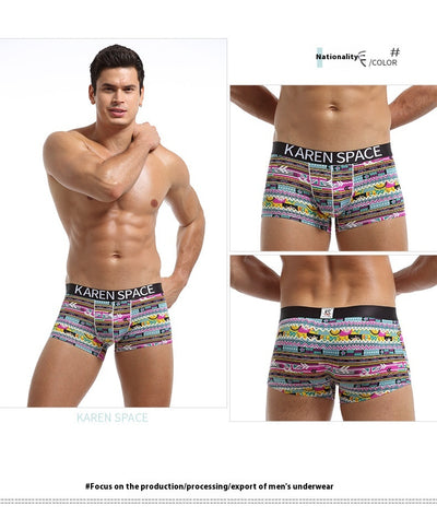 Boxers Ice Silk con Estampado Moderno - Image 36