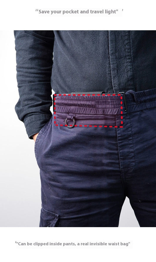 Riñonera Invisible Impermeable para Deportes y Viajes - Image 14