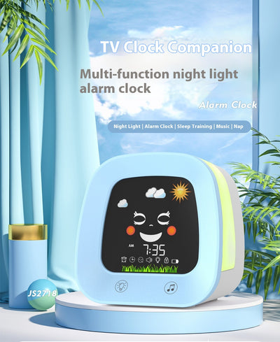 Reloj Despertador Musical Infantil con Luz Nocturna y Función Silencio - Image 17