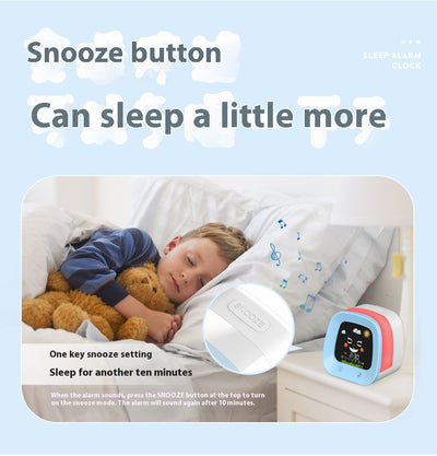 Reloj Despertador Musical Infantil con Luz Nocturna y Función Silencio - Image 25