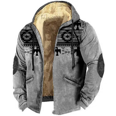 Suéter Hoodie Bejirog con Estampado a Rayas para Hombre - Image 11
