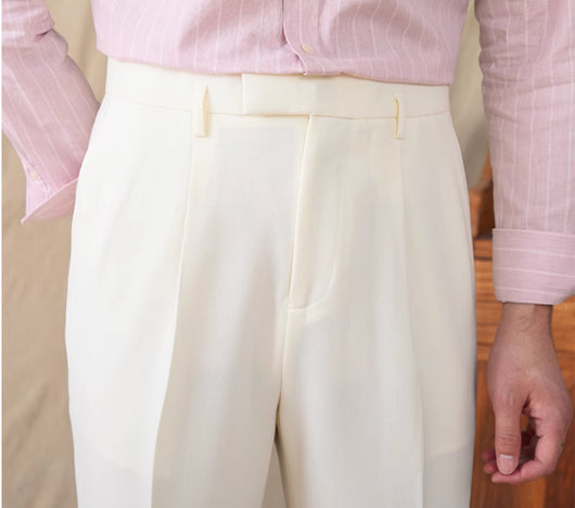 Pantalones de Cintura Alta con Corte 3D - Image 23
