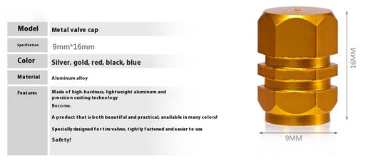 Tapas de Válvula de Aluminio Portátiles y Resistentes - Image 13