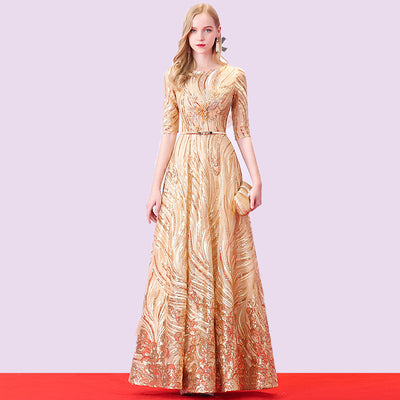 Vestido Elegante para Anfitriona de Cena de Gala - Image 9