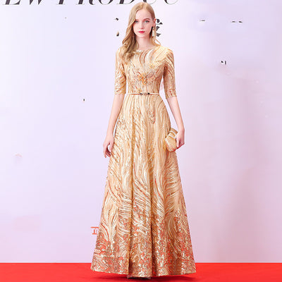 Vestido Elegante para Anfitriona de Cena de Gala - Image 10