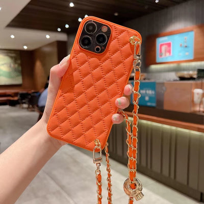Funda Crossbody Protectora con Diseño Cuadriculado Diamante - Image 11