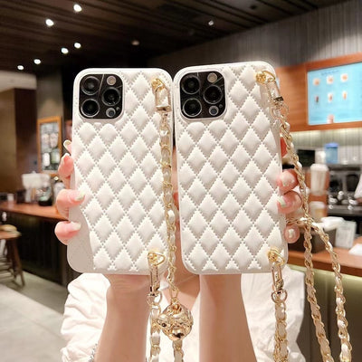 Funda Crossbody Protectora con Diseño Cuadriculado Diamante - Image 14