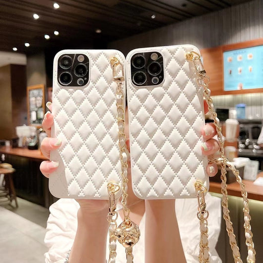 Funda Crossbody Protectora con Diseño Cuadriculado Diamante - Image 14