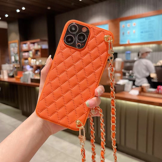 Funda Crossbody Protectora con Diseño Cuadriculado Diamante - Image 21