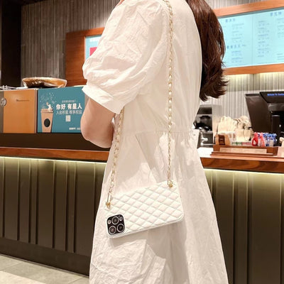 Funda Crossbody Protectora con Diseño Cuadriculado Diamante - Image 22