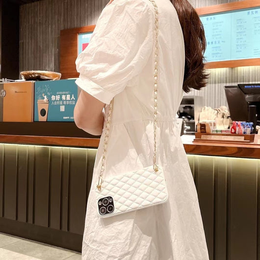 Funda Crossbody Protectora con Diseño Cuadriculado Diamante - Image 22