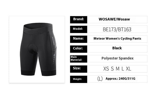 Pantalones Ciclistas con Cojinete de Silicona Transpirable de Secado Rápido - Image 30