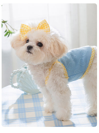 Chaleco Arnés con Moño y Textura Alivio Cardíaco para Perros Pequeños - Image 29