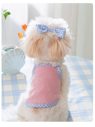 Chaleco Arnés con Moño y Textura Alivio Cardíaco para Perros Pequeños - Image 30