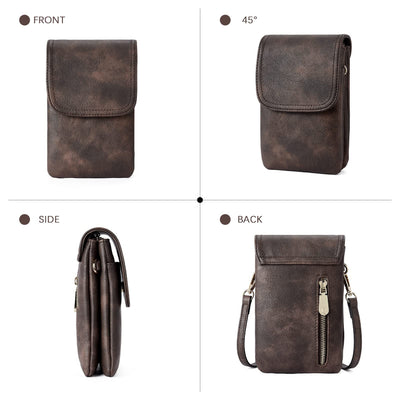 Bolso Mensajero de Cuero PU Premium para Hombre - Image 8