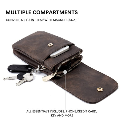 Bolso Mensajero de Cuero PU Premium para Hombre - Image 16