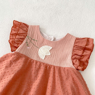 Vestido Princesa Niña Verano con Bordado Coreano - Enterizo Elegante - Image 37