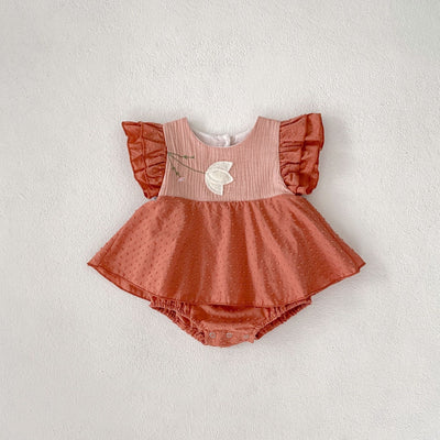 Vestido Princesa Niña Verano con Bordado Coreano - Enterizo Elegante - Image 39
