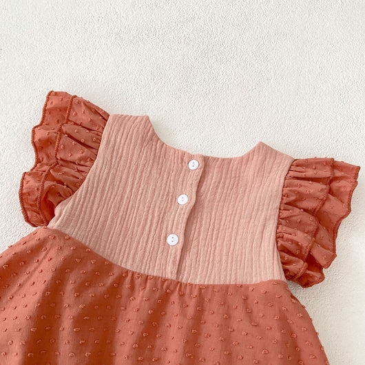 Vestido Princesa Niña Verano con Bordado Coreano - Enterizo Elegante - Image 44