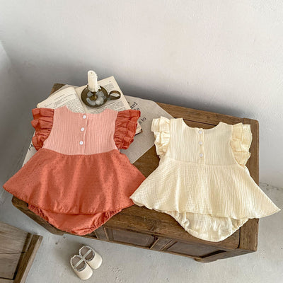 Vestido Princesa Niña Verano con Bordado Coreano - Enterizo Elegante - Image 51