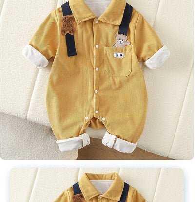 Enterizo Otoñal para Bebé Estilo Coreano - Diseño Elegante y Cómodo - Image 17