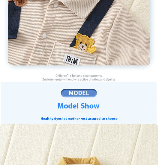 Enterizo Otoñal para Bebé Estilo Coreano - Diseño Elegante y Cómodo - Image 18