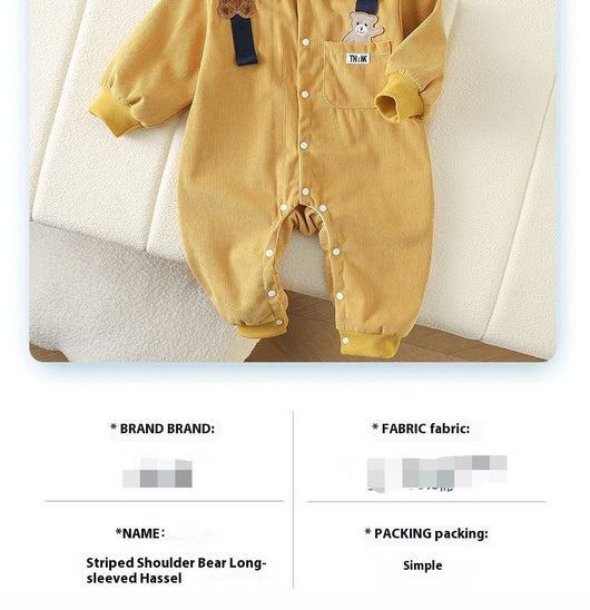 Enterizo Otoñal para Bebé Estilo Coreano - Diseño Elegante y Cómodo - Image 19