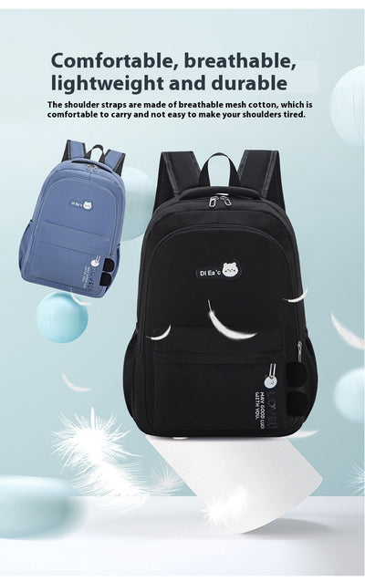 Mochila Escolar de Gran Capacidad Multifuncional - Diseño Casual y Moderno - Image 27