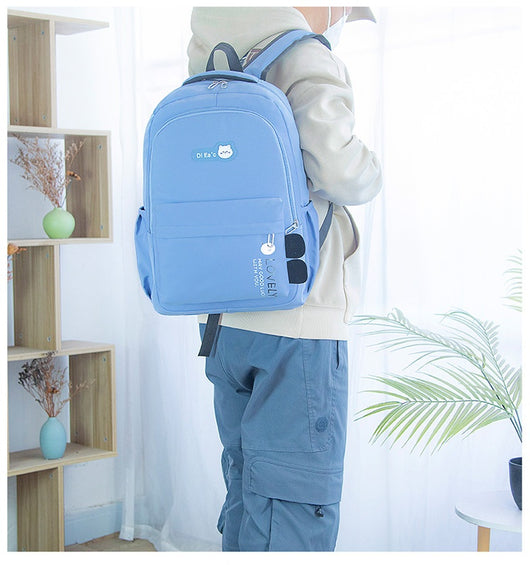 Mochila Escolar de Gran Capacidad Multifuncional - Diseño Casual y Moderno - Image 31