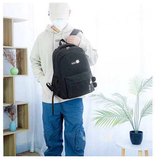 Mochila Escolar de Gran Capacidad Multifuncional - Diseño Casual y Moderno - Image 32