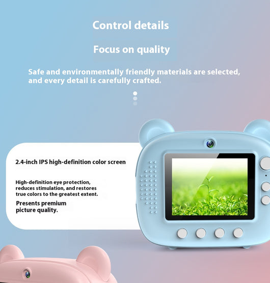 Cámara Digital Infantil Doble Lente - Réflex Portátil para Niños - Image 34